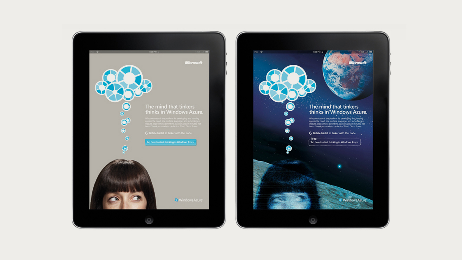 Microsoft Azure: Interactive ad for WIRED magazine